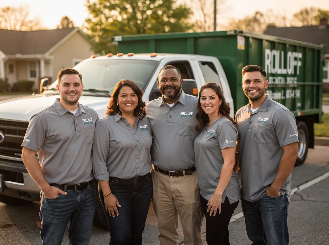 Roll Off Dumpster Rental company in Pointblank, TX